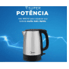 Chaleira Eletrica Midea Inox 1,7 Litros  Eka20x2 220v/60hz | Chaleiras