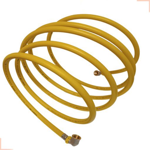 Kit 8 Metros Tubo Pex Multicamadas 16mm P/ Gas + Cotovelos