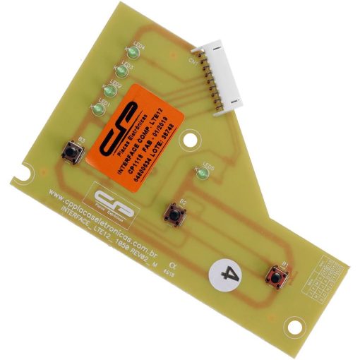 Placa Interface Bivolt Compatível Lavadora Lte12 - Cp 1118