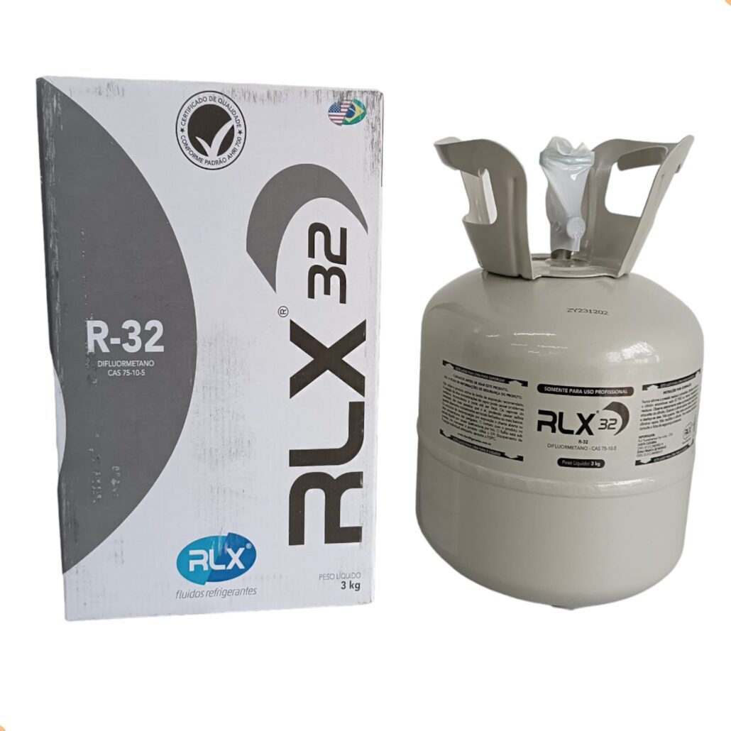 Lata De R32 Gás Refrigerante R32 RLX Cilindro de 3kg