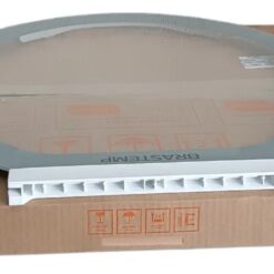 Alternative view of Tampa de Vidro Da Lavadora Brastemp 12kg BWH12 W10795368 Original