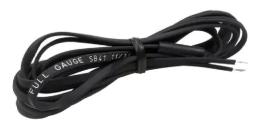 Sensor De Temp. Ntc Full Gauge Sb41 Preto Cabo 2m