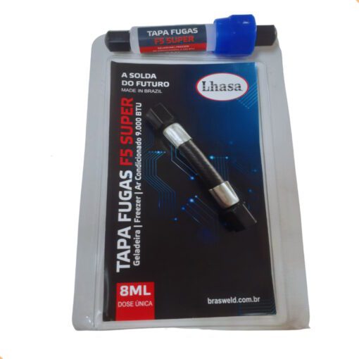 Tapa Fugas F5 Ar Cond Dose Unica C/ Mangueira Adaptadora 8ml