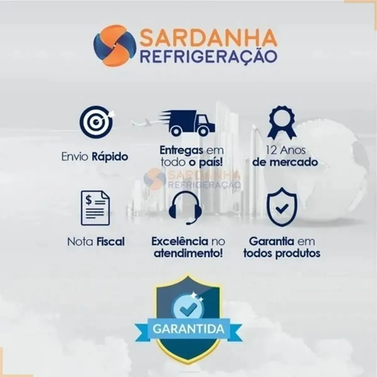 Porca Curta de Alumínio 3/4