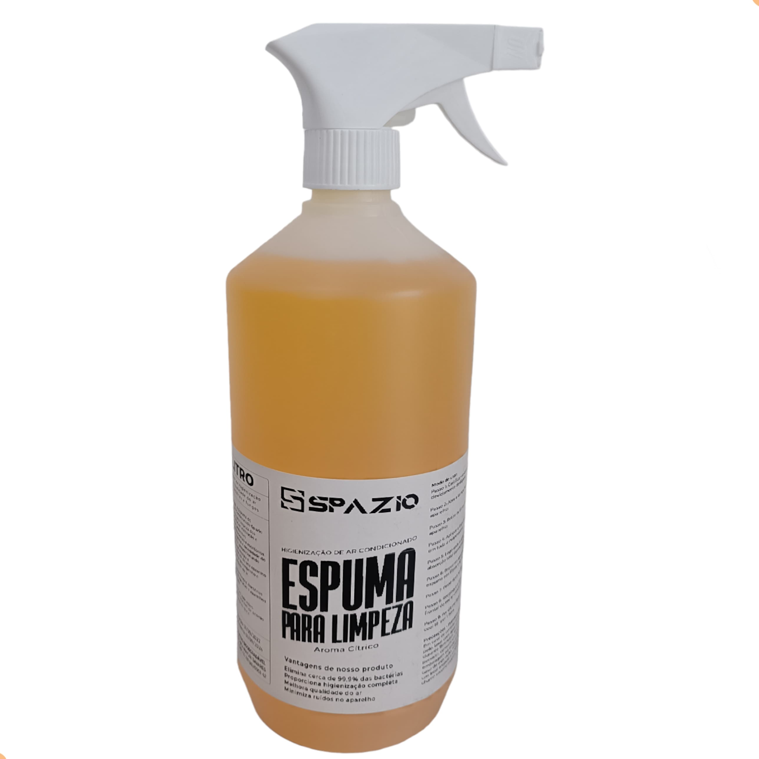 Espuma Para Limpeza De Ar Condicionado 1 Litro Spazio