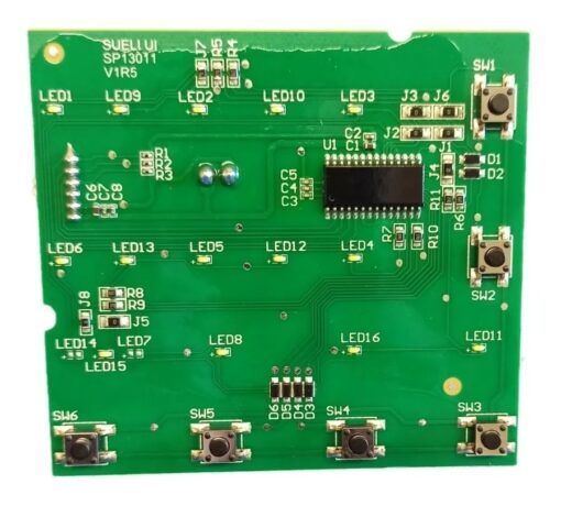 Placa Interface Electrolux A20246001-led13/led14/led15/led17