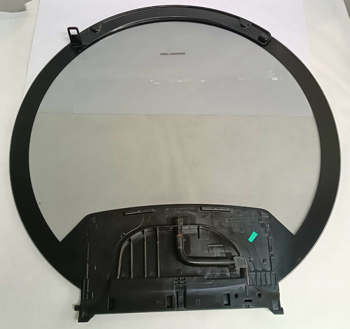 Tampa D Vidro Brastemp 15kg Modelo Bwd15a9 Double Wash Preta