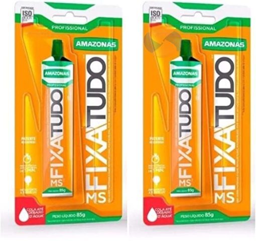 Tubo De Cola Adesivo Fixa Tudo Amazonas 85g