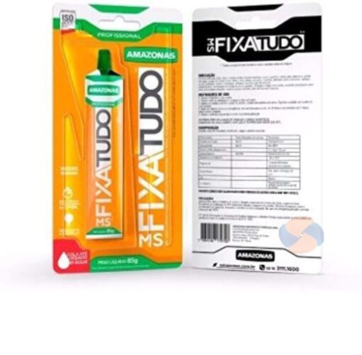 Tubo De Cola Adesivo Fixa Tudo Amazonas 85g