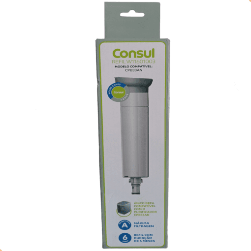 Filtro Refil Água Purificador Consul Cpb33an Cix10 W11601003