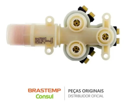 Válvula Tripla 220v Lavadora De Roupas Brastemp 326006827