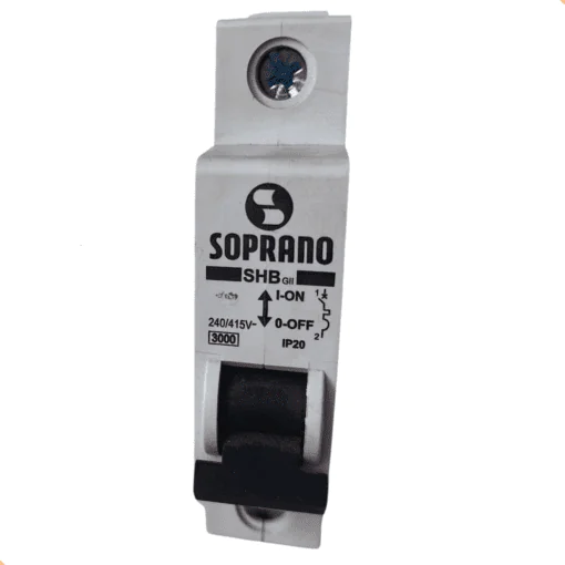 Disjuntor Mini C Soprano Unipolar 10a,20a, 25a 3ka Shb-gll