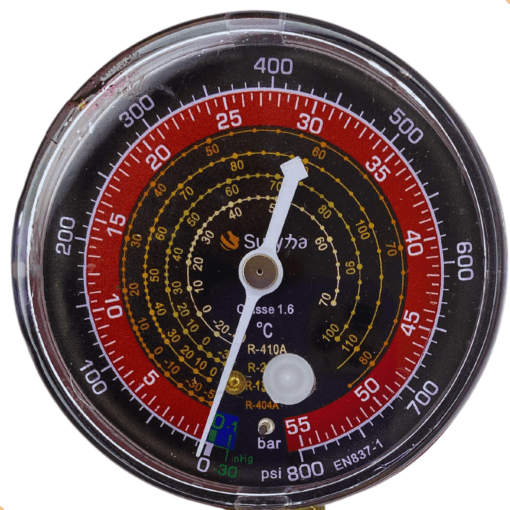 Manifold 1 Via de Alta R22/R134/R404/R410 SURYHA