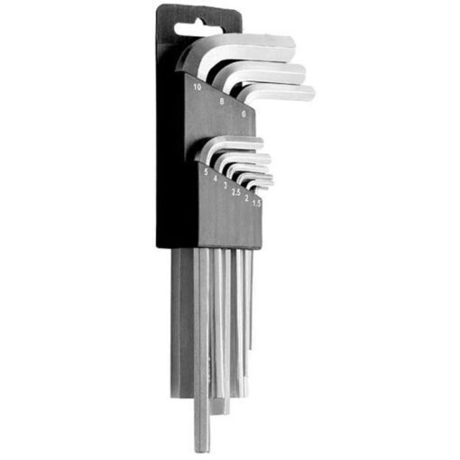 Jogo Chaves Hexagonais Longas 1.5 Ao 10mm 9 Peças Tramontina