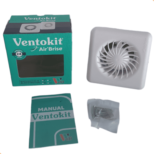 Exaustor Renovador De Ar Air'brise 80 Wdb 100mm P/ 5m² 220v