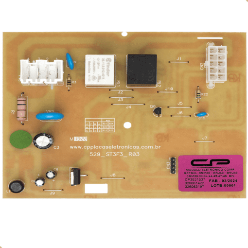 Módulo para refrigerador Brastemp BRM36D 3521537 bivolt