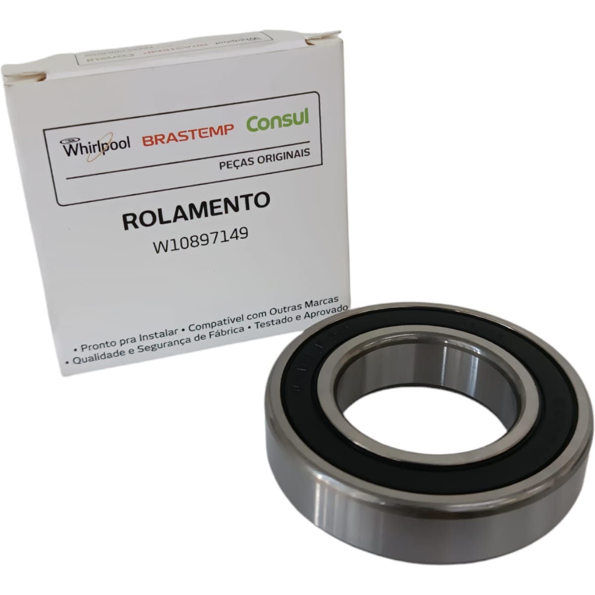 Rolamento da Caixinha Lavadora Brastemp Consul 6006 2rs W10897149 Original