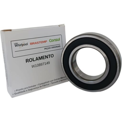 Rolamento da Caixinha Lavadora Brastemp Consul 6006 2rs W10897149 Original