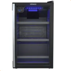 Cervejeira Venax luz Azul 100l Preto Fosco - 220v
