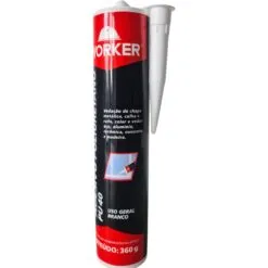 Adesivo Poliuretano Pu40 Branco 360g Worker