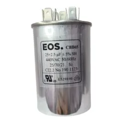 Capacitor Duplo 25+2.5 Mfd 440vac EOS