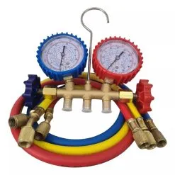 Conjunto Manifold Bronze R22/134a/404a/410a 90cm VIX