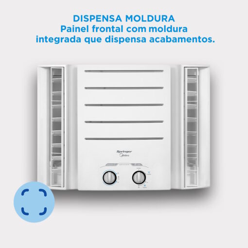 Ar Condicionado de Janela 7500 BTUs Mecânico Quente e Frio Midea 220V | Ar condicionado janela