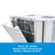 Ar Condicionado de Janela 7500 BTUs Mecânico Quente e Frio Midea 220V | Ar condicionado janela