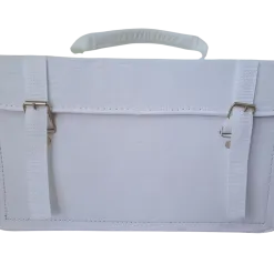 Mala Para Ferramentas Couro Sintetico Grande Branco