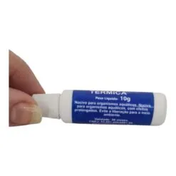 Alternative view of Pasta Térmica 10g Silicone para pastilha peltier Bisnaga