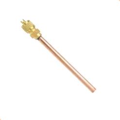 Valvula de Serviço cobre 1/4" 70MM  Suryha 80150.091