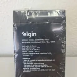 Alternative view of Bateria selada de chumbo 6V 4,5Ah Elgin
