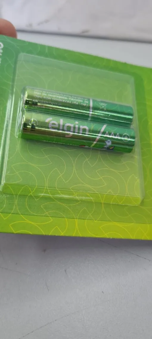Pilha alcalina palito AAA com 2 unidades - Elgin