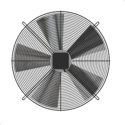 Motor do ventilador Danfoss D600 230V 1Ph 50-60Hz 119-8255