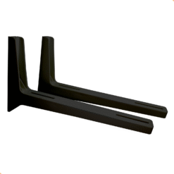 Suporte Para Condensadora De Fibra 500mm Preto Ar Leste