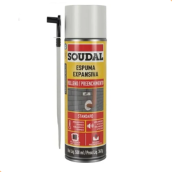 Espuma Expansiva PU 340G/500ML - Soudal