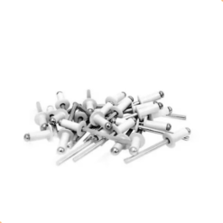 Rebite Repuxo 312 - 3.2 X 12MM Aluminio Branco 312 03