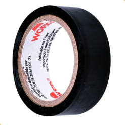 Fita Isolante preta para isolar 19MMX10M VM 344451 Worker