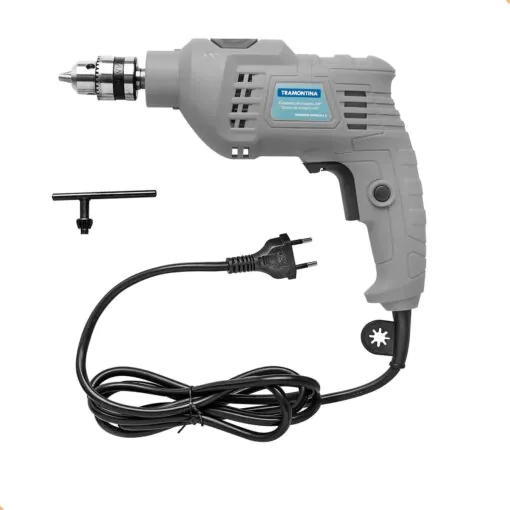 Furadeira Impacto 3/8" 500w 220v Cinza 42362020 Tramontina
