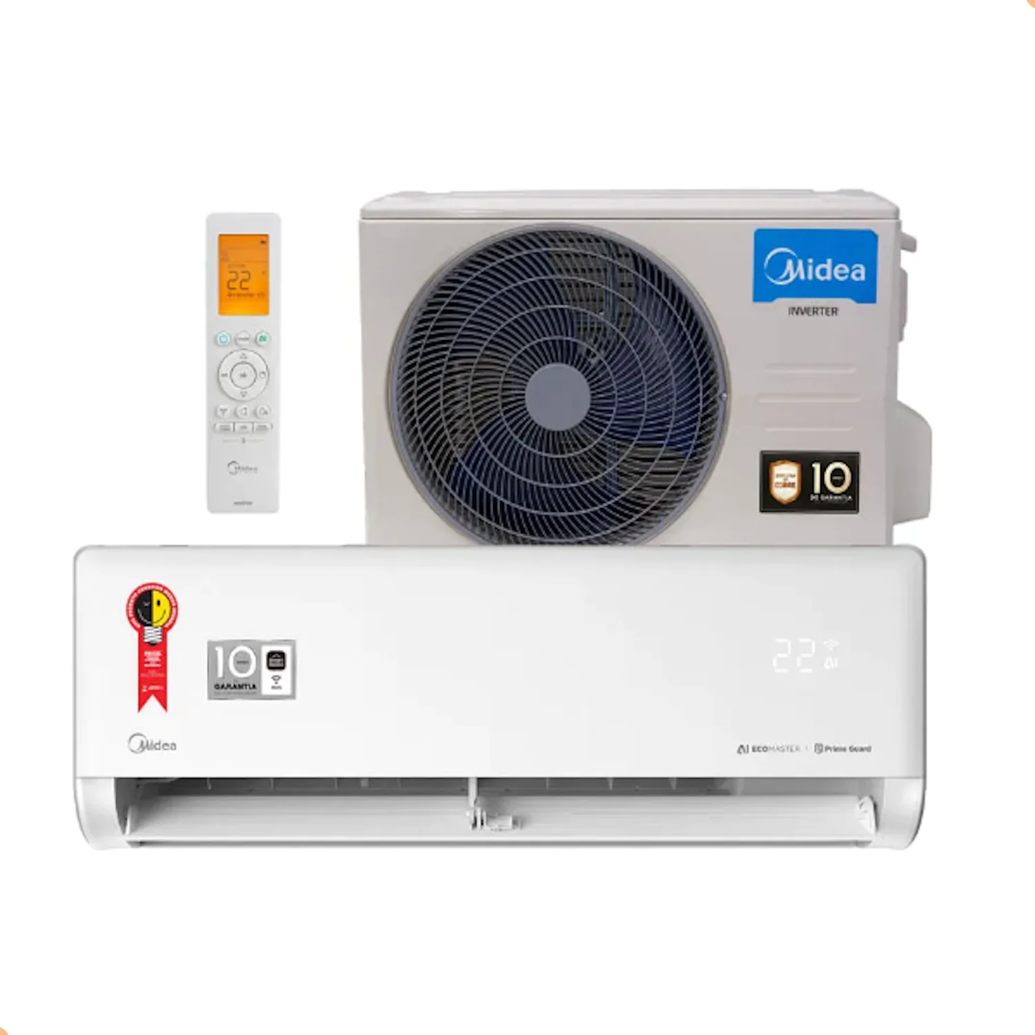 Ar Condicionado Midea 12.000 BTU's só frio inverter 220v