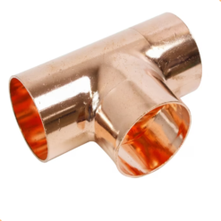 Tee De Cobre 1/4 Solda