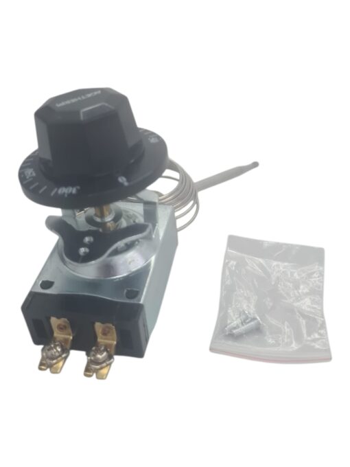 Termostato Para Calor 50/300 C - 30A Com rosca 3/8 BSP