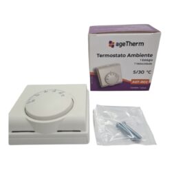 Termostato Ambiente 5/30 C De 1 Estagio E 1 Velocidade 220v Agt