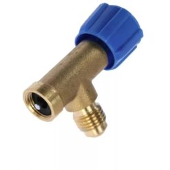 Válvula Perfuradora Acionadora Gás Lata Mp39/r134a/r22/r404a/r600a R 1/4 Registro Azul
