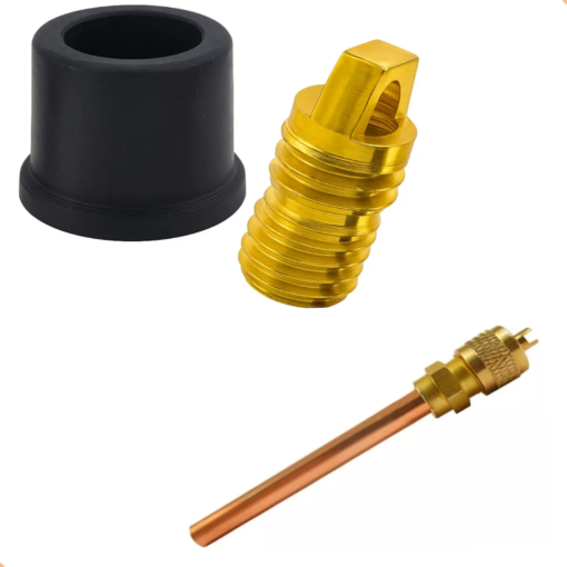 Vedador Da Mangueira Do Manifold Kit Com Schraeder