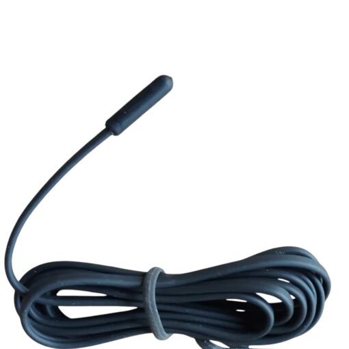 Sensor de Temperatura NTC SW41 Preto 2 Metros Compatível com Full Gauge, Coel, Carel e Ageon
