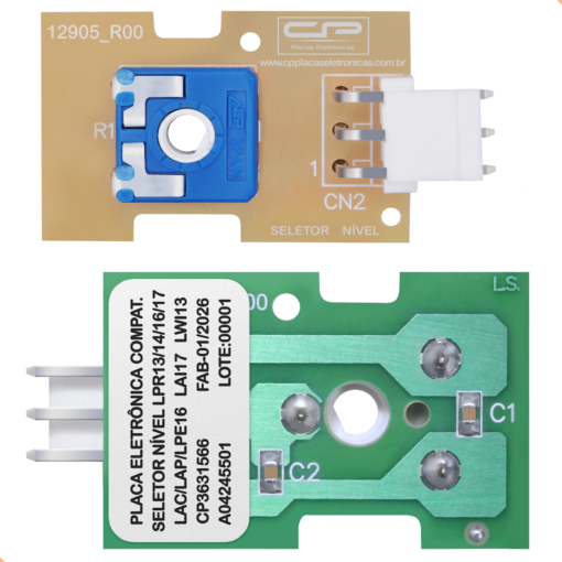Placa CP3631566 compatível com Seletora de Nível da lavadora e Geladeira Electrolux