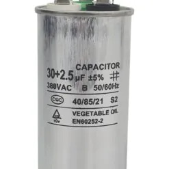 Capacitor Duplo Similar  30+2,5 MFD 440V C/ Term - 30+2,5 MFD 440 v