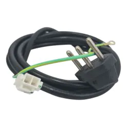 Cordao de Alimentacao 10A  3P Preto