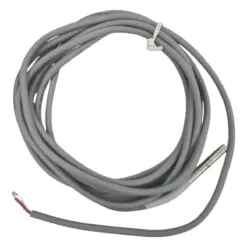 Sensor NTC 10K - Haste de inox 5x40 - Cabo de silicone branco 2x24 AWG 2500mm comp Full Gauge